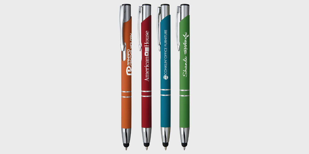 Soledad Tri-Color Pen with stylus